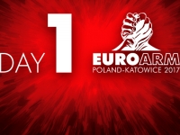 Wyniki pierwszego dnia Mistrzostw Europy # Siłowanie na ręce # Armwrestling # Armpower.net