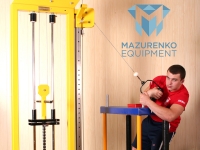 Trenuj na maszynach Mazurenko - wyciąg regulowany  # Siłowanie na ręce # Armwrestling # Armpower.net