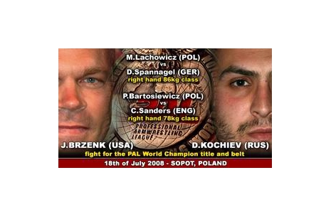 D. KOCHIEV VS J. BRZENK PROBLEMY Z WAGĄ # Siłowanie na ręce # Armwrestling # Armpower.net