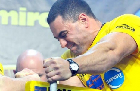 The long-awaited return of Rustam Babayev # Armwrestling # Armpower.net