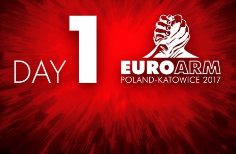 Wyniki pierwszego dnia Mistrzostw Europy # Siłowanie na ręce # Armwrestling # Armpower.net