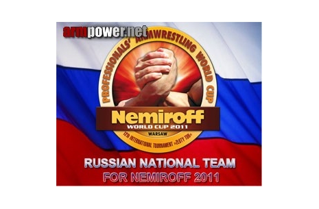 Kto będzie w Kadrze Rosji na Nemiroff 2011? # Siłowanie na ręce # Armwrestling # Armpower.net