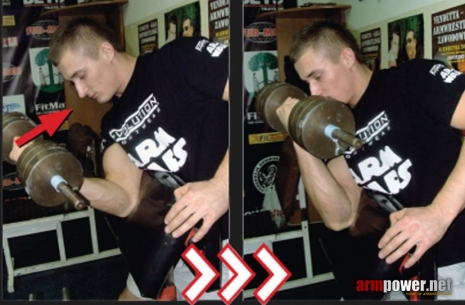 Dariusz Muszczak – przygotowania do zawodów # Siłowanie na ręce # Armwrestling # Armpower.net