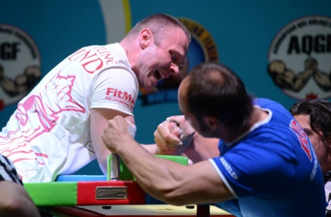 Piotr Szczerba, brązowy medalista ME w Baku # Siłowanie na ręce # Armwrestling # Armpower.net