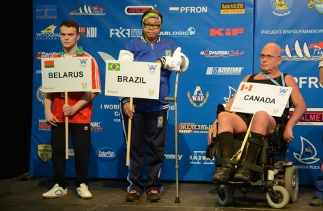 I Mistrzostwa Świata dla Niepełnosprawnych otwarte! # Siłowanie na ręce # Armwrestling # Armpower.net