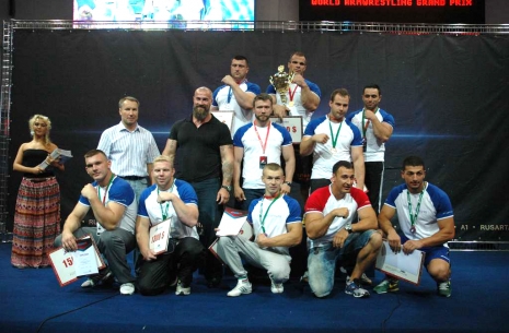 A1 Russian Open - wyniki lewej ręki # Siłowanie na ręce # Armwrestling # Armpower.net