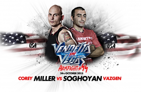 Armfight #44: Vazgen Soghoyan vs Corey Miller # Siłowanie na ręce # Armwrestling # Armpower.net