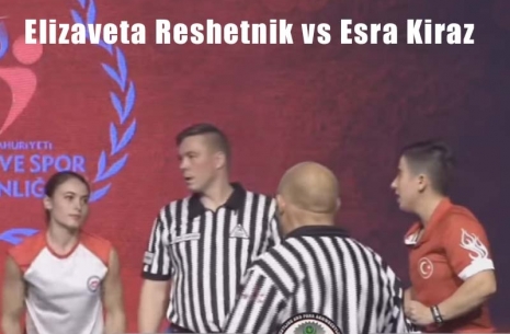 Wielka draka - Elizaveta Reshetnik vs Esra Kiraz! # Siłowanie na ręce # Armwrestling # Armpower.net