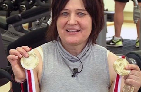 Sonia Turzyniecka promuje sport i swój powiat! # Siłowanie na ręce # Armwrestling # Armpower.net