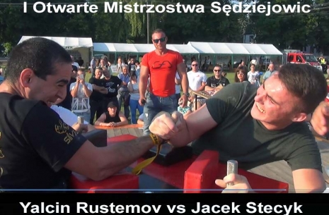 Jacek Stecyk o zawodach w Sędziejowicach # Siłowanie na ręce # Armwrestling # Armpower.net