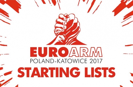 Listy startowe M. Europy! # Siłowanie na ręce # Armwrestling # Armpower.net