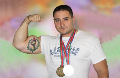 EuroArm 2014 - Krasimir Kostadinov vs Chermen Khadaev - VIDEO # Siłowanie na ręce # Armwrestling # Armpower.net