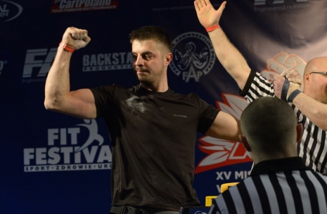 XV Mistrzostwa Polski - wyniki lewa ręka # Siłowanie na ręce # Armwrestling # Armpower.net