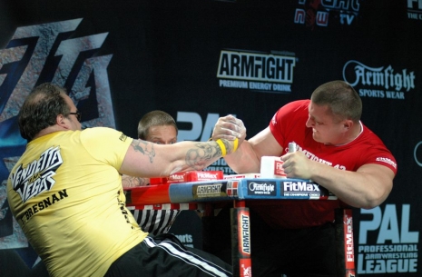 Armfight #42 - Tim Bresnan vs Andrey Pushkar (video) # Siłowanie na ręce # Armwrestling # Armpower.net