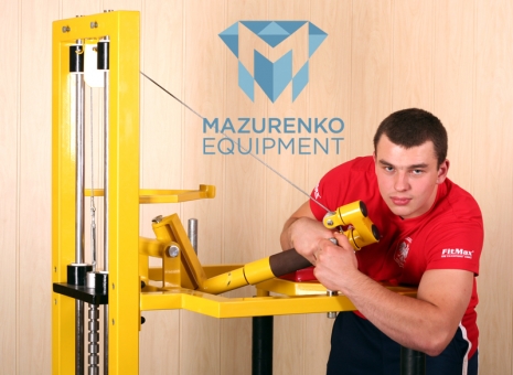 Trenuj na maszynach Mazurenko - Maszyna Mazurenko.  # Siłowanie na ręce # Armwrestling # Armpower.net