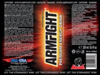 ARMFIGHT® Premium Energy Drink # Siłowanie na ręce # Armwrestling # Armpower.net