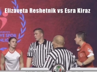 Wielka draka - Elizaveta Reshetnik vs Esra Kiraz! # Siłowanie na ręce # Armwrestling # Armpower.net