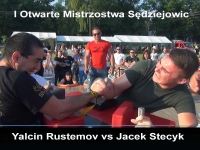 Jacek Stecyk o zawodach w Sędziejowicach # Siłowanie na ręce # Armwrestling # Armpower.net
