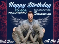 Igor Mazurenko - Wszystkiego najlepszego # Siłowanie na ręce # Armwrestling # Armpower.net