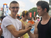 VIDEO Turniej w Moskwie na Łużnikach # Siłowanie na ręce # Armwrestling # Armpower.net