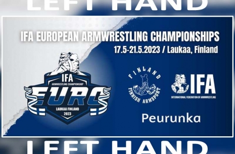 Left IFA European Championships 2023 # Siłowanie na ręce # Armwrestling # Armpower.net