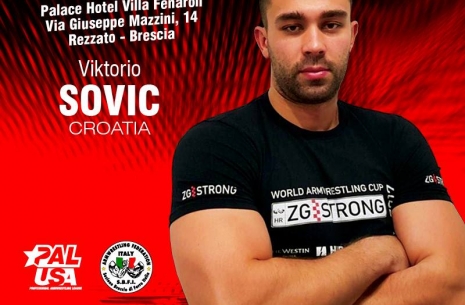 Viktorio Sovic: Jestem pewny zwycięstwa! # Siłowanie na ręce # Armwrestling # Armpower.net