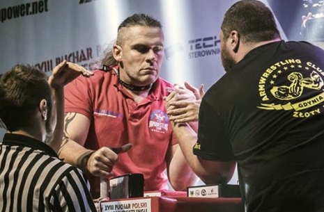 Mirosław Hertmanowski – rywalizuję o medale z Drogonem! # Siłowanie na ręce # Armwrestling # Armpower.net