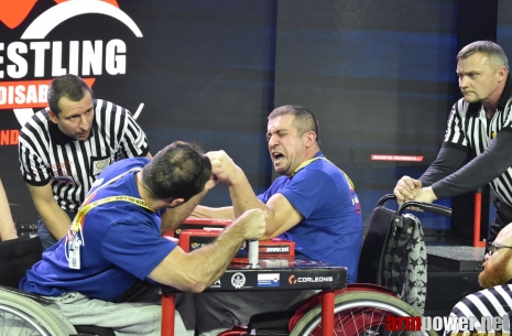 Poziom na Pucharze Świata Niepełnoprawnych był bardzo wysoki! # Siłowanie na ręce # Armwrestling # Armpower.net