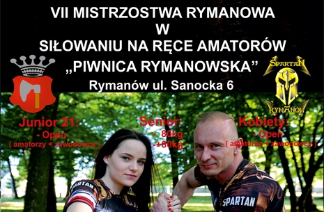 VII Mistrzostwa Rymanowa Amatorów w Armwrestlingu # Siłowanie na ręce # Armwrestling # Armpower.net