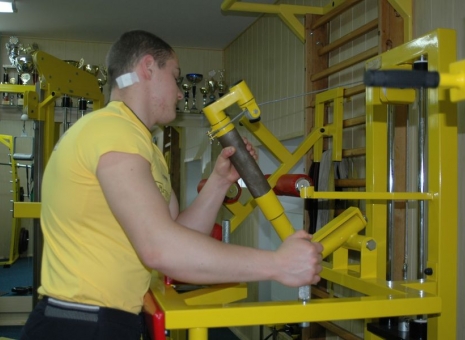 Trening z Ruslanem Babayevem # Siłowanie na ręce # Armwrestling # Armpower.net